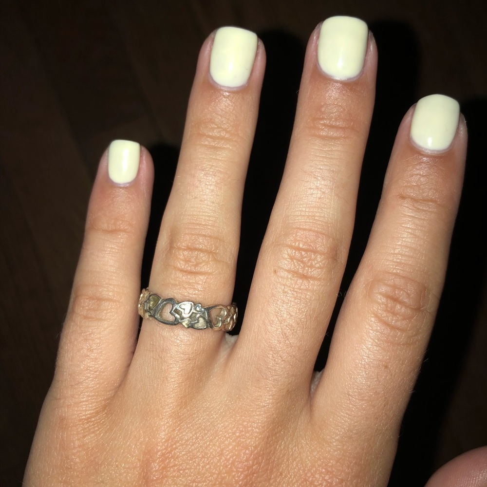 Silver Heart Ring